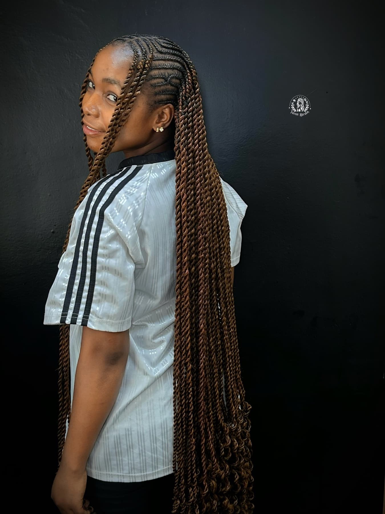Senegal Twist hairstyle by Yadah Braids