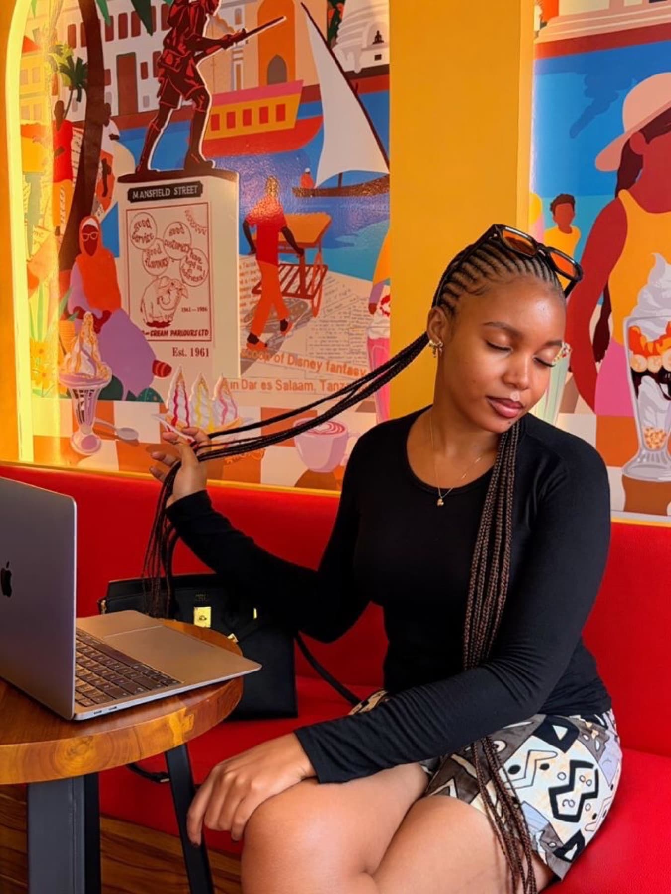 Real Yadah Braids client and salon work